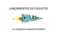 OBA - LanÃ§amento de Foguetes