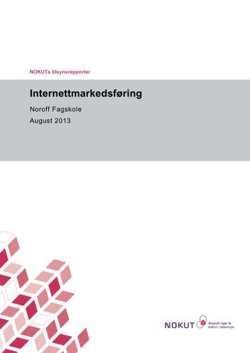 InternettmarkedsfÃ¸ring â€“ Noroff Fagskole AS - Nokut