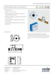 Technical Datasheet - Rada