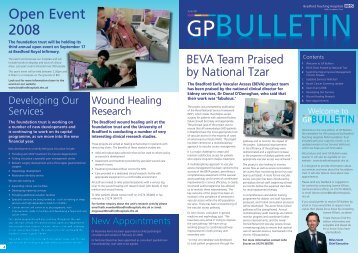 GP Bulletin - Bradford Teaching Hospitals NHS Foundation Trust