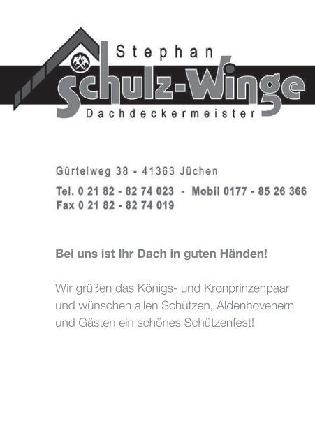 Download Festschrift - St. Sebastianus SchÃ¼tzenbruderschaft ...