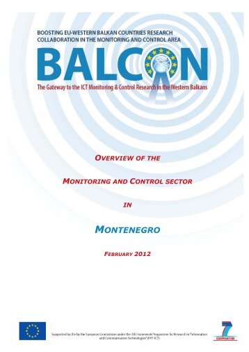 Analysis of the Monitoring and Control sector in ... - balcon-project