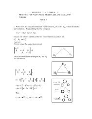 Polyatomic molecules - Cobalt