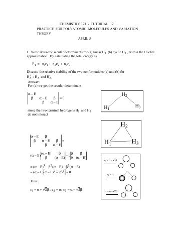 Polyatomic molecules - Cobalt