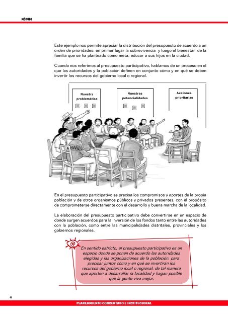 Presupuesto Participativo. - municipalidad distrital de tarucachi