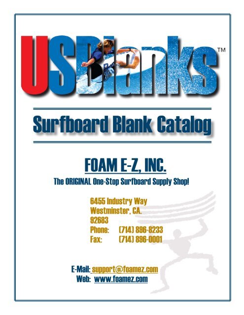 US Blanks_EZ Product.. - Foam E-Z