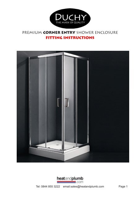 Premium Corner Entry Shower Enclosure Fitting Heat And Plumb Corner Entry Shower Enclosure Fitting