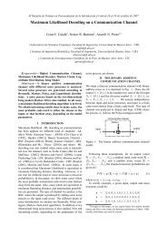 Maximum Likelihood Decoding on a Communication Channel