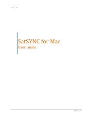 Satmap SatSYNC User Guide