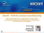 DevEX â PLM for process manufacturing - ARC Advisory Group