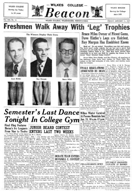 Semester's Last Dance - Beacon Archives