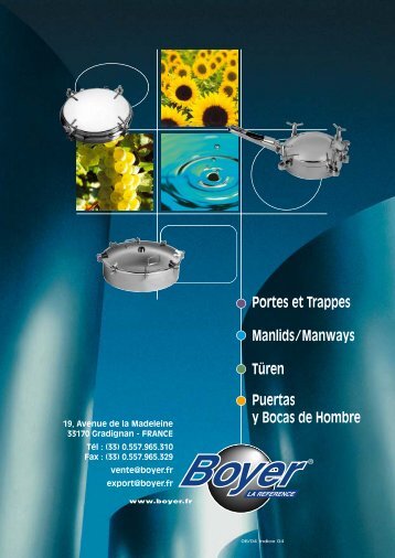 Catalogue Boyer 2007