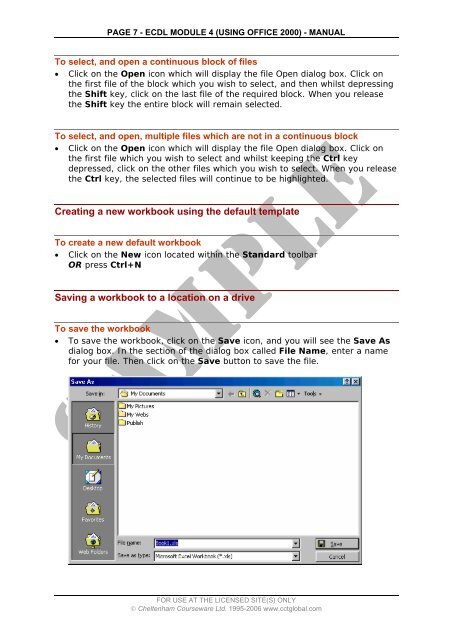 ECDL Module 4