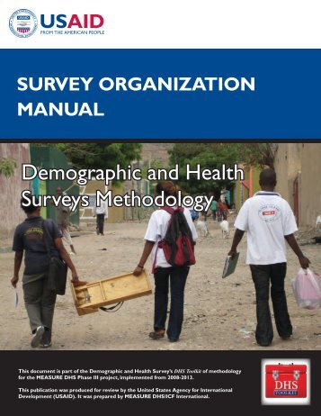 DHS6_Survey_Org_Manual_7Dec2012_DHSM10 ... - Measure DHS