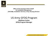 US Army GFOQ Program