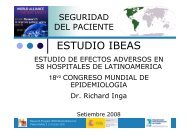 ESTUDIO IBEAS - Epi2008