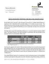 Inata Resource Exceeds Two Million Ounces Gold - Avocet Mining ...