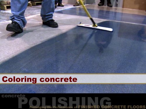 Prolonging the Performance of Finished Concrete ... - PROSOCO, Inc.