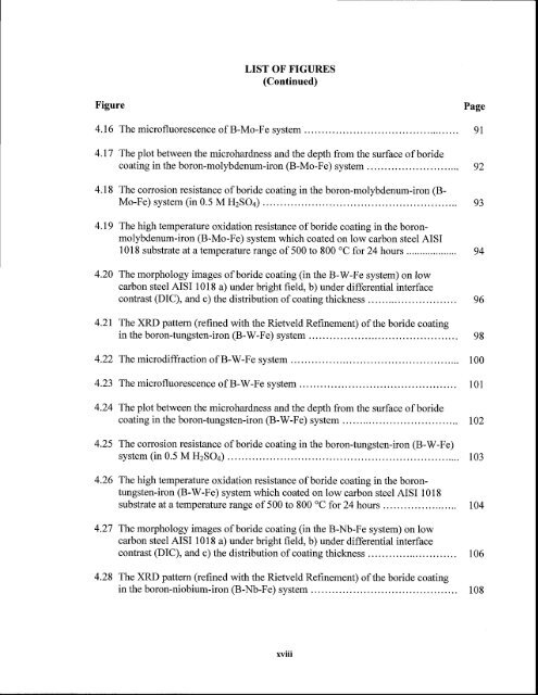 Multi-component boron coatings on low carbon steel AISI 1018