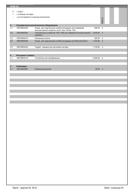 ÐÐ°ÑÐ°Ð»Ð¾Ð³ Ð¸ ÑÐµÐ½Ñ Ð½Ð° Ð¿ÑÐ¾Ð´ÑÐºÑÐ¸Ñ Nussbaum (ÐÐµÑÐ¼Ð°Ð½Ð¸Ñ) (01.01.2011)