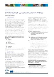 EPA PUBLICATION 448 CLASSIFICATION OF WASTES - ESdat
