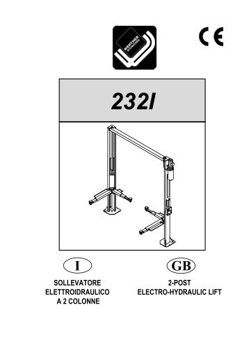 SOLLEVATORE ELETTROIDRAULICO A 2 ... - Wertherint.de