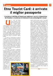 Etna Tourist Card: Ã¨ arrivato il miglior passaporto