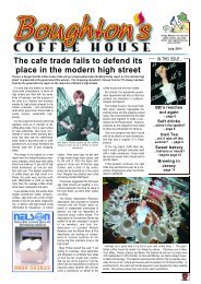 The Cafe Trade Fails To Defend Its Place - Boughton's Coffee House