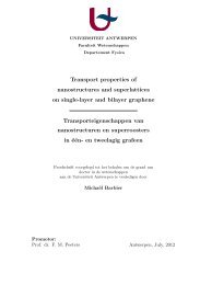 Transport properties of nanostructures and superlattices on single ...
