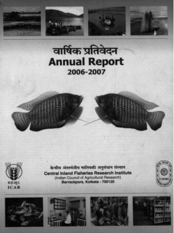 Annual Report - Central Institute of Brackishwater Aquaculture