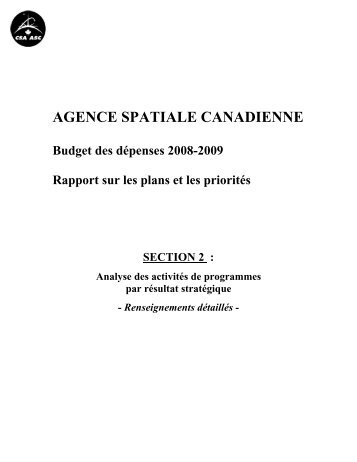 PDF - Agence spatiale canadienne