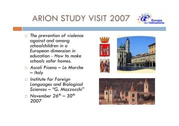 ARION STUDY VISIT 2007 Alf&Gianna VeryDef