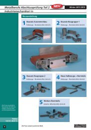 Industriemechaniker/-in Metallberufe AbschlussprÃ¼fung Teil 2