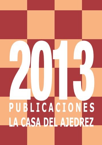 CatÃ¡logo 2013 - La Casa del Ajedrez