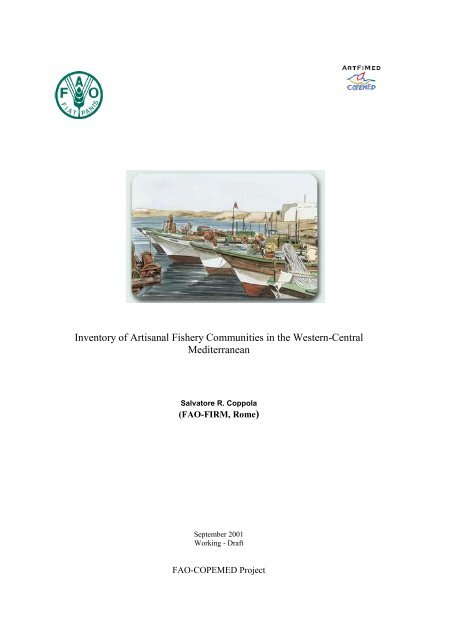 Inventory of Artisanal Fishery Communities in the ... - Fao - Copemed