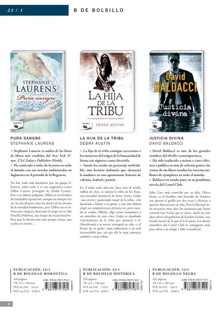 Novedades Enero 2013 Ediciones B