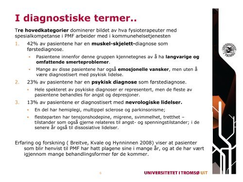 Foredrag NFF 16. jan11.pdf - Norsk Fysioterapeutforbund