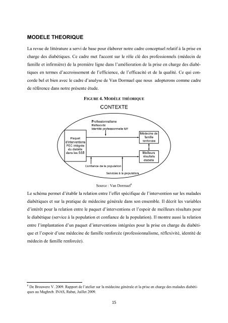 Role du centre de référence de diabétologie d'OUJDA-ANGAD dans ...