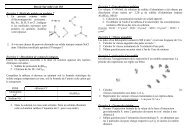 Devoir Surveillé 2 de 1S5 Exercice 1 :Molécule polaire ou apolaire ...