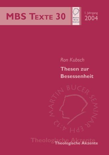 Thesen und Kennzeichen von Besessenheit - Ura-linda.de