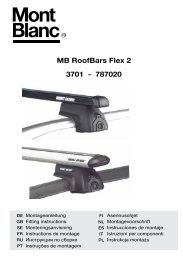 MB RoofBars Flex 2 3701 - 787020