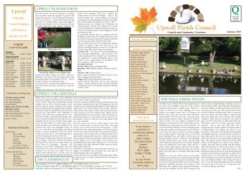 Upwell October (Page 1 - 2) - Upwell Parish Council