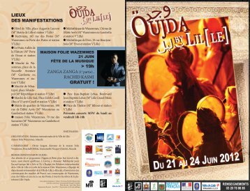 Programme complet de Oujda by Lil[le] - Ville de Lille