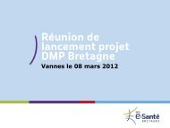 Le programme : DMP RÃ©gion - CISS Bretagne