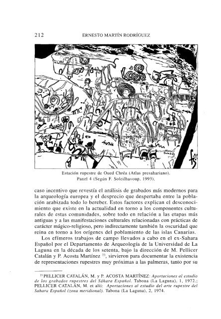 afinidades africanas de las manifestaciones rupestres prehistÃ³ricas ...