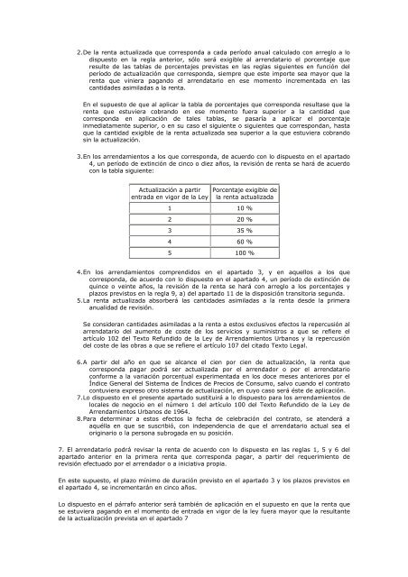 Ley 29-1994, de 24 de Noviembre, de Arrendamientos Urbanosâ