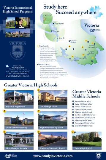 Study here Succeed anywhere - Victoria International High School