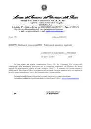 Sostituzione temporanea DSGA - Ufficio scolastico provinciale della ...