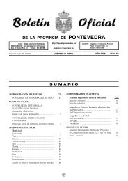 DE LA PROVINCIA DE PONTEVEDRA - CÃ¡mara de Comercio de Vigo