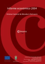 informe econÃ³mico aÃ±o 2004 - CÃ¡mara de Comercio de Vigo